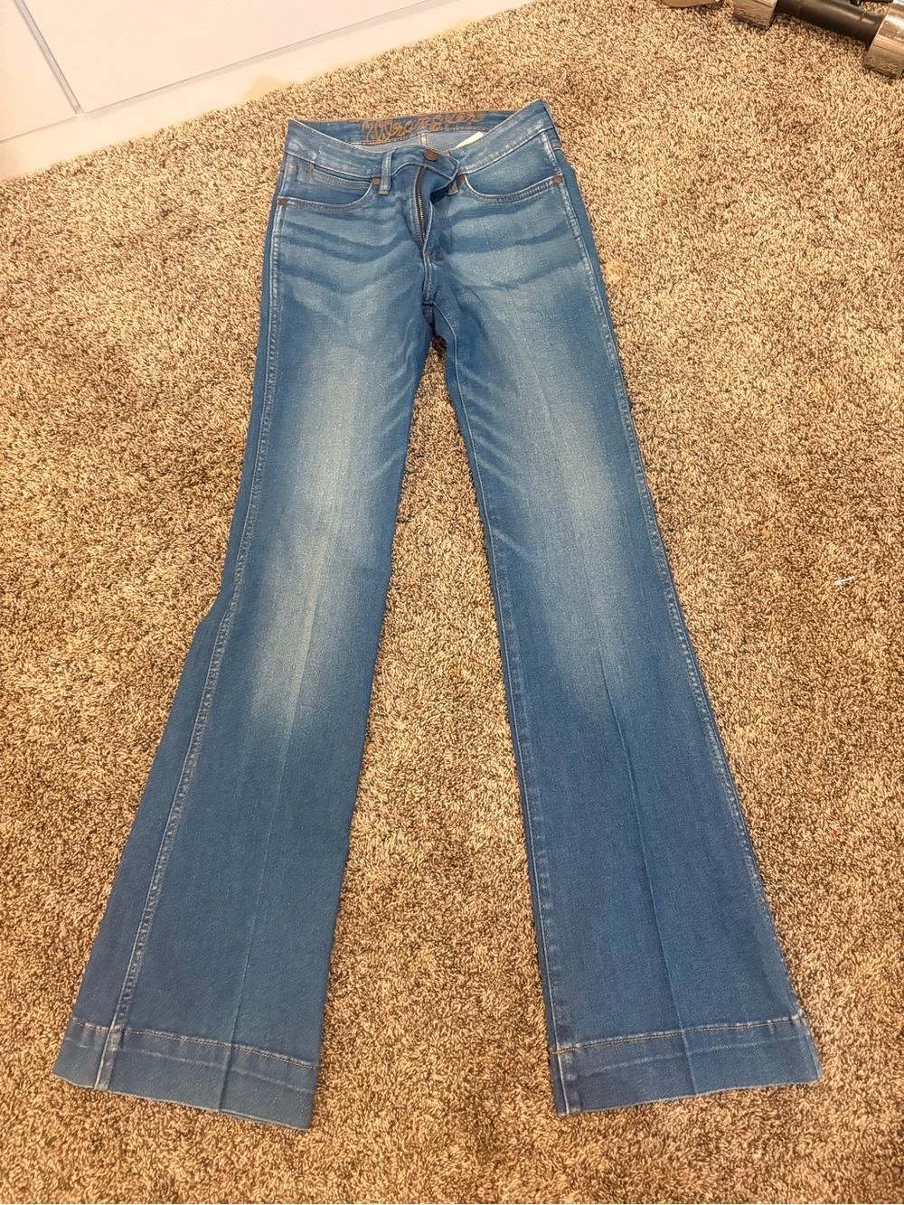 Wrangler Light Blue Flared Jeans